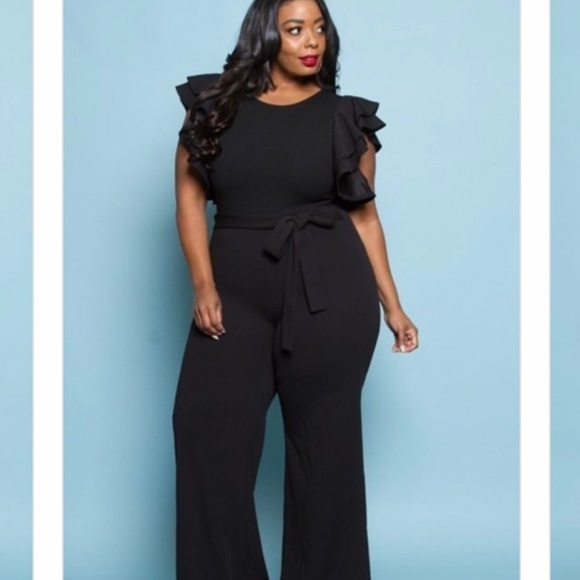 Pants - Black Jumpsuit